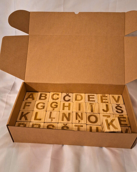 Koka kluči — Alfabēts